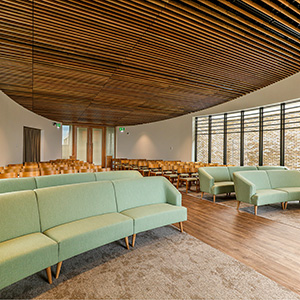Sustainable wood design in architecture