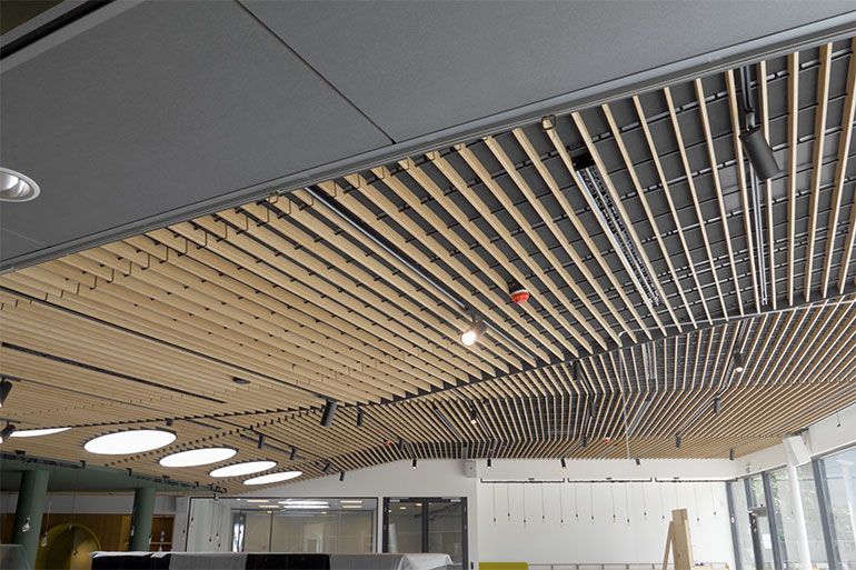 bamboe plafond