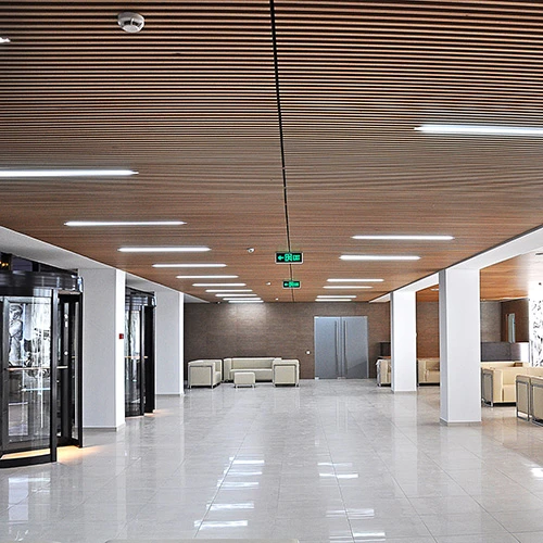 Ceiling grill - Veneered wood